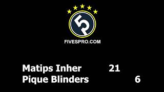 Fivespro - Matips Inher Vs Pique Blinders 14Th February 2020