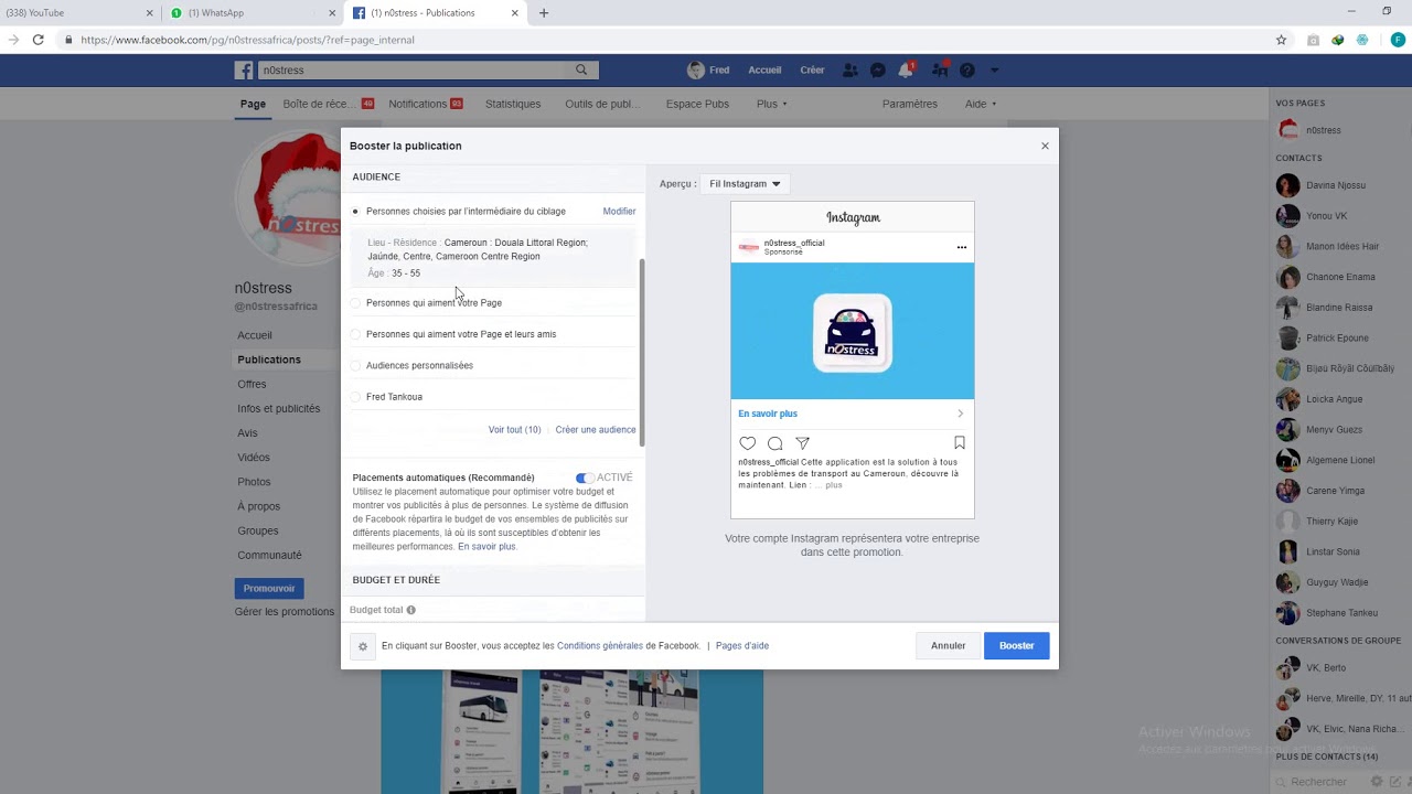 Comment sponsoriser une publication sur Facebook en 2 minutes YouTube