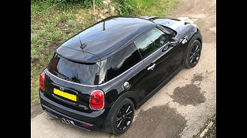 Mini Cooper,How to Install a REAR VIEW dash camera, my way. 