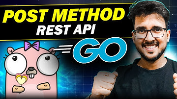 POST method REST API in Golang | Golang tutorial for beginners in hindi #golangtutorial