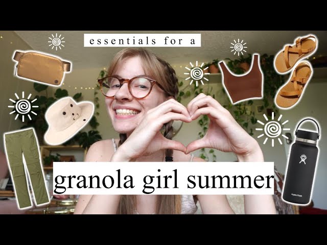 What is a Granola Girl??  Explaining the Granola Girl Aesthetic