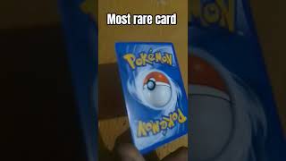most rare card Pokemon card rare cards Pokemon card opening
