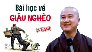 ảnh Bài học về GIÀU NGHÈO - Thầy Thích Pháp Hòa