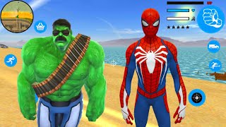 Süper Kahraman Örümcek Adam Oyunu #7 - Flying Spider Rope Hero: Crime City Battle screenshot 3