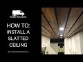 BEST VANLIFE CEILING / How to install a slatted ceiling into your van conversion / Citroen Relay