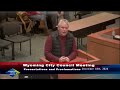 Wyoming City Council Meeting 12/18/23