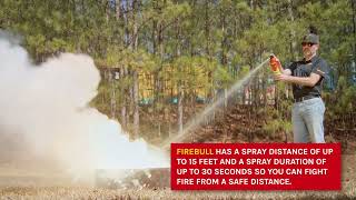 Firebull Easy One-Touch Aerosol Fire Extinguisher