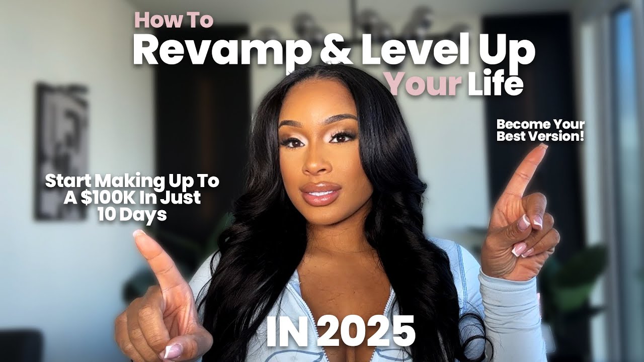 Its time to REBRAND YOUR LIFE and level up in 2025 - YouTube