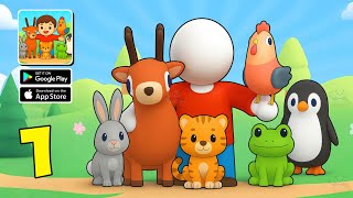 Kingdom Craft - Gameplay Walkthrough Part 1 - Craft and Hunt! (iOS, Android) screenshot 2