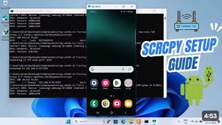 Mirror Android Screen to Windows PC Free- Scrcpy Free Tutorial (In Hindi) screenshot 4