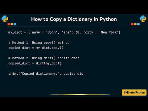 How to Copy