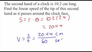Pre-Calculus 4.1: Radian and Degree Measure part 3
