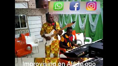 Alade ogo by Agboola shadare, guitar cover by King Timi.