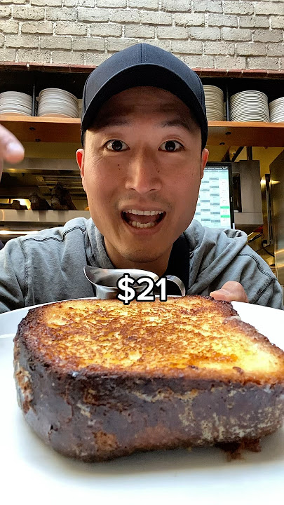 $21 French Toast 🥞😱