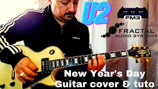 U2- NEW YEAR'S DAY GUITAR COVER & TUTO