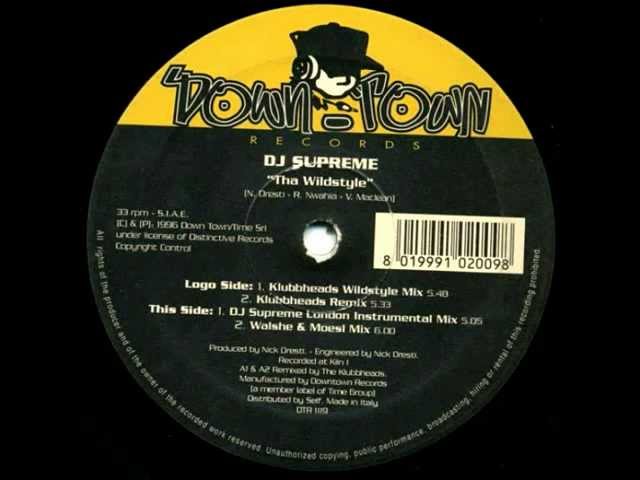 【中古】 Tha Wildstyle DJSupreme DJ Supreme – Tha Wildstyle (Remix) – Vinyl (12