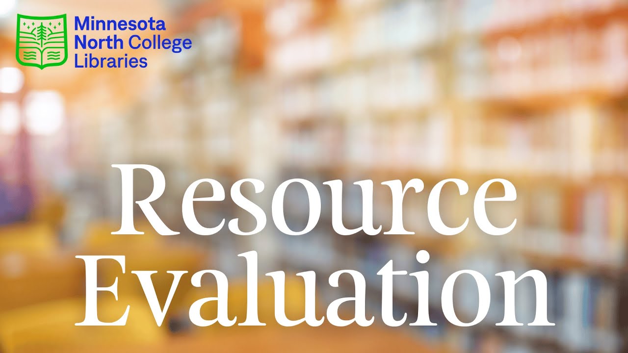 Resource Evaluation Methods