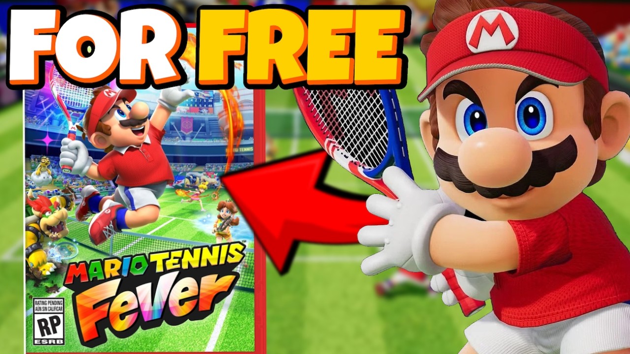 How to get Mario Tennis Fever for FREE! (Nintendo Switch 2 Game Code)