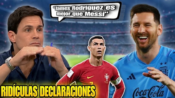 🚨 Amigo de CRISTIANO RONALDO menosprecia a MESSI 💥 Retratando el ridículo  de Edu Aguirre 🤣 - YouTube