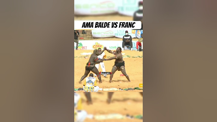 Ama balde vs Franc ndiago combat bu nekh #luttesénégalaise #lutte #luttetv #lamb #lambsenegal
