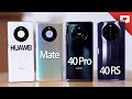 Best Huawei Mate 40 Pro Unboxing And Mate 40 RS +Accessories Hands On