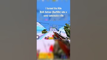 A Bolt-Action to Semi-Automatic Rifle in Cod Mobile #shorts