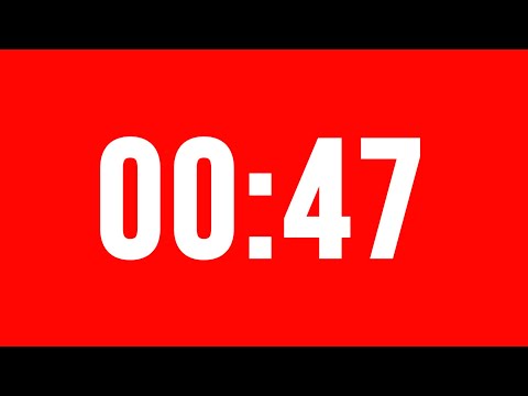 47 Second Timer With Alarm Without Music