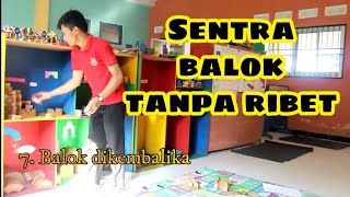 video pembelajaran sentra balok