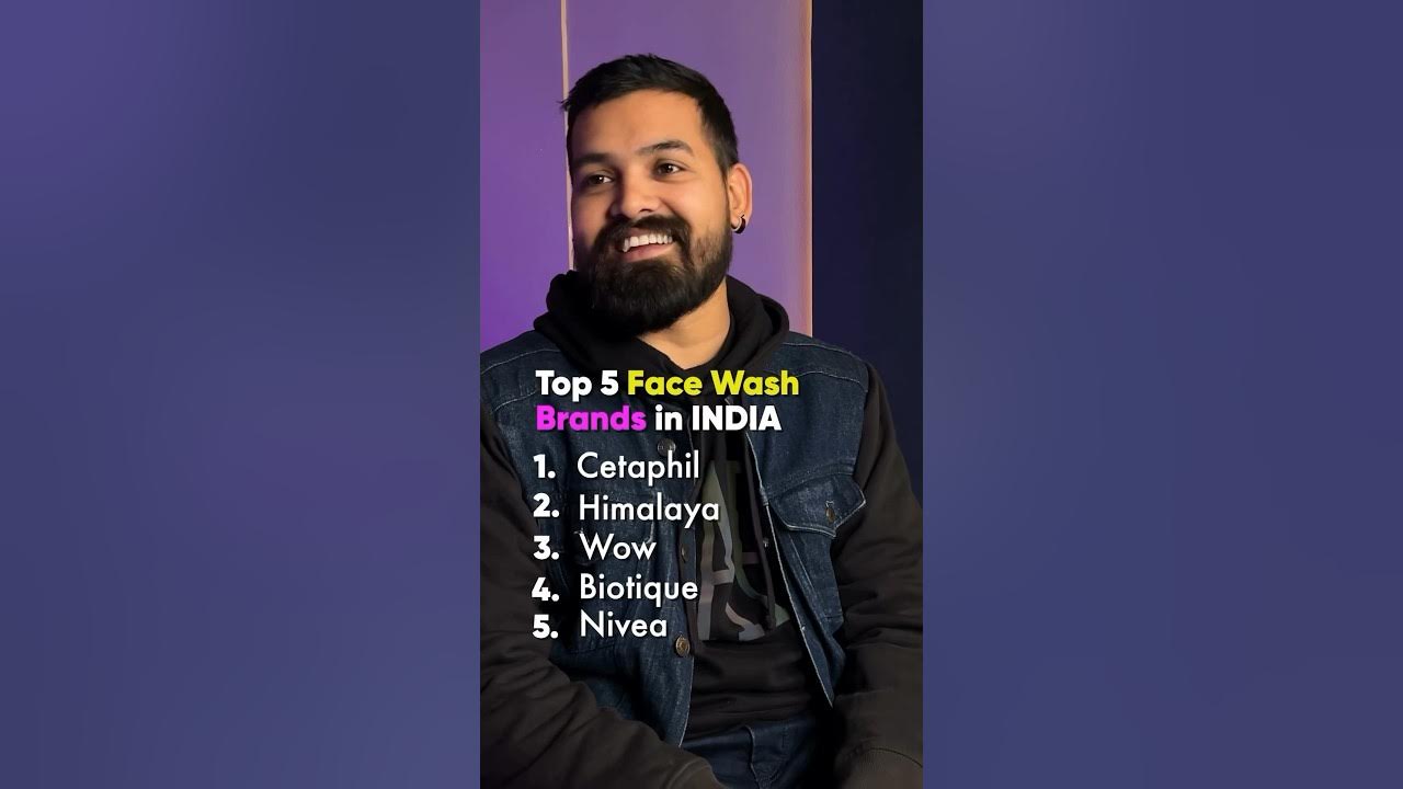 Top 5 FACE WASH Brands vchypd trendingshorts ytviral ytshorts top-5-face-wash-brands-vchypd-trendingshorts-ytviral-ytshorts