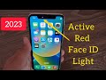 How to Active Red Face ID Light on iPhone | How to Turn on Red Light on iPhone.