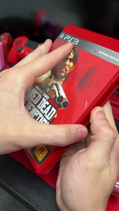The Most Red Retro Setup for the PS3