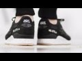 Asics gel lyte iii black canvas sneakers news