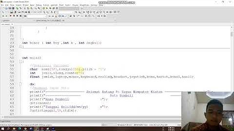 TUGAS UJIAN AKHIR SEMESTER PRAKTIKUM PEMROGRAMAN SEMESTER 1