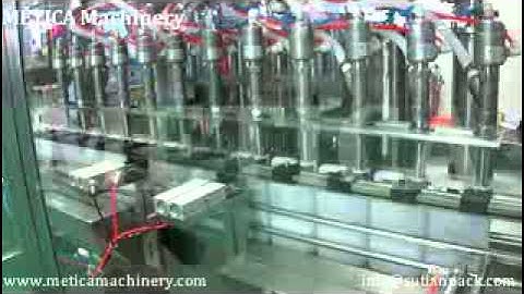 Auto Sticky Liquid Filling Capping Line for 80-1000ml