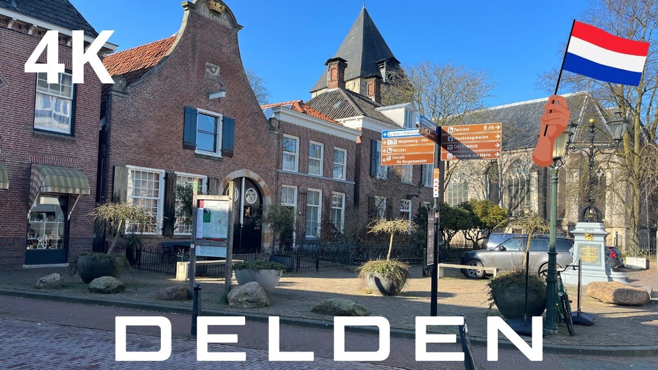 🇳🇱 Delden 4K Walking / The Netherlands / A Perfect Blend of History and Nature