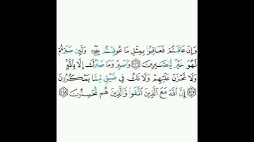 16 - سورة النحل ١٢٦-١٢٨ - خالد الجليل