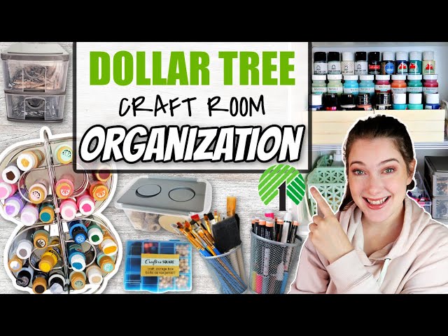 CRAFT ROOM ORGANIZATION HACKS 🌈 Simple Storage Ideas 