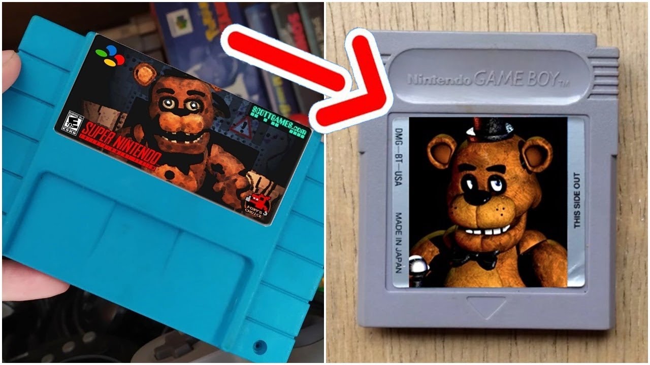 AS VERSÕES SECRETAS DO FNAF (Xbox, 3DS, Game Boy e SNES) 