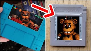 As Versões Secretas Do Fnaf Xbox, 3Ds, Game Boy E Snes