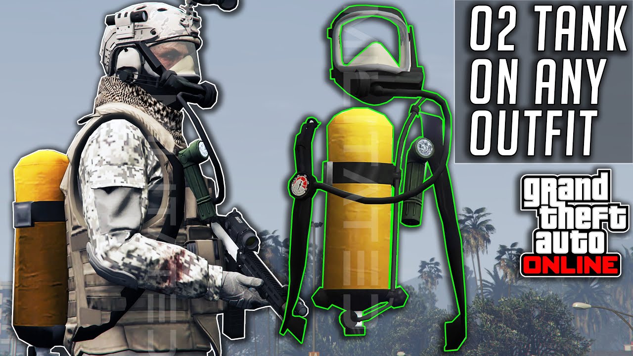 GTA 5 Online How To Put Scuba Tank On Any Outfit After Patch 1.54 Cayo Perico Clothing Glitches