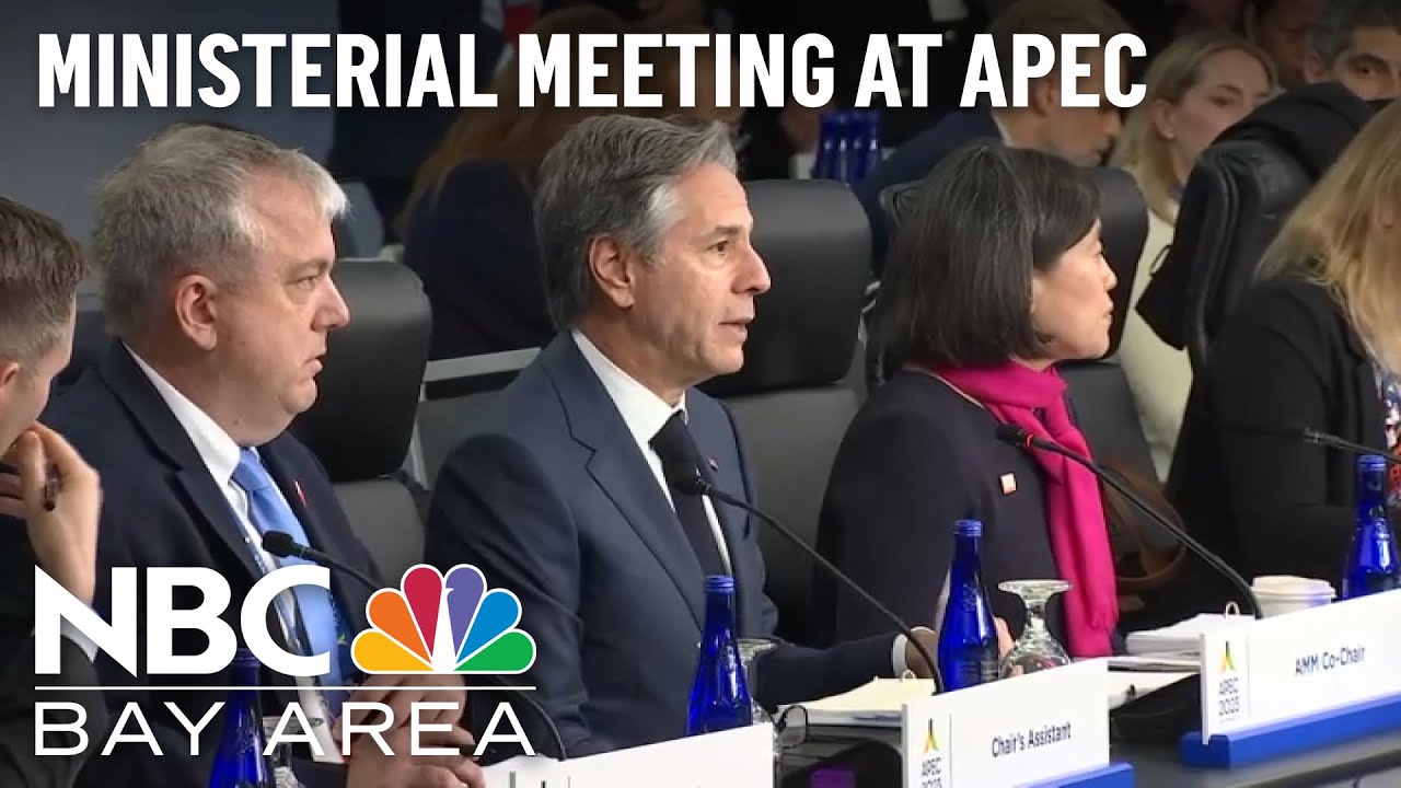 Blinken, other foreign ministers gather at APEC summit