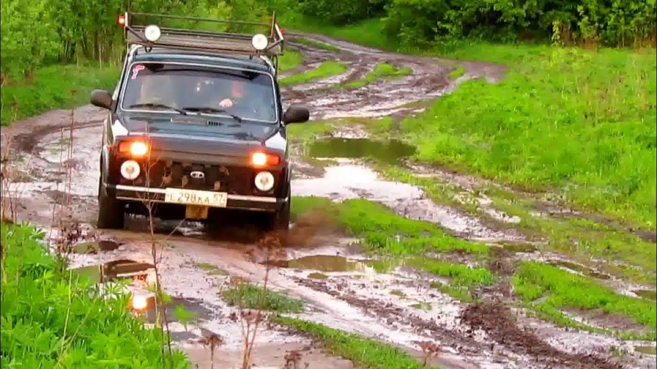 Нива покатушки по бездорожью