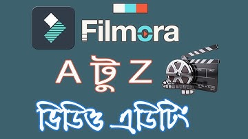 Filmora Full Video Editing Tutorial in Bangla for Beginners