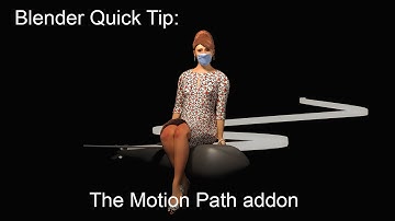 Blender Quick Tip: Learn how to use the motion path addon