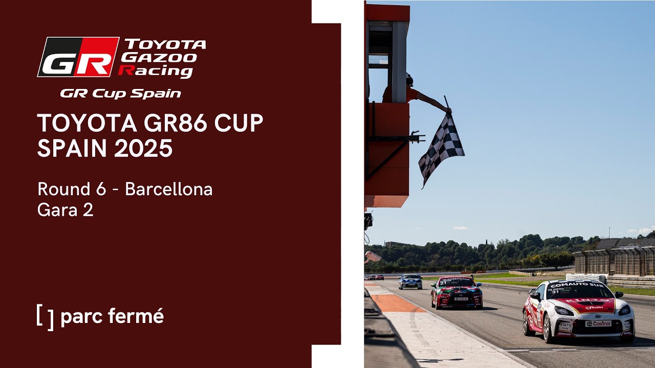 Toyota GR86 Cup Spain 2025 | Round 6: Barcellona – Gara 2