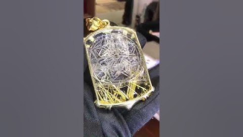 Mặt dây Quan Công VIP 65.7 x 47.5 x 13 | Đá Quý Ngọc Thùy | Trang Sức Thạch Anh - Ngọc Thùy