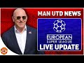 MAN UTD WITHDRAW FROM EUROPEAN SUPER LEAGUE Latest News