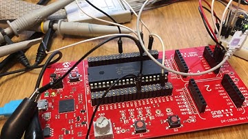 PIC16F18875 I2C on a Curiosity HPC Board