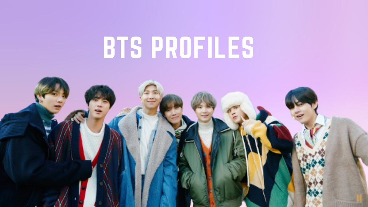 BTS (방탄소년단) Members Profile (Birth Names, Birth Dates