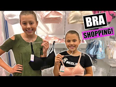 FIRST TIME BRA SHOPPING WITH MOM